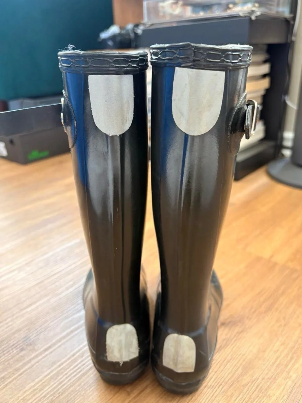Black Hunter rain boots size US 3G